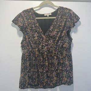 NWOT floral top